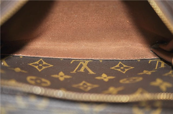 Authentic Louis Vuitton Monogram Montsouris GM Backpack M51135 LV 8858C
