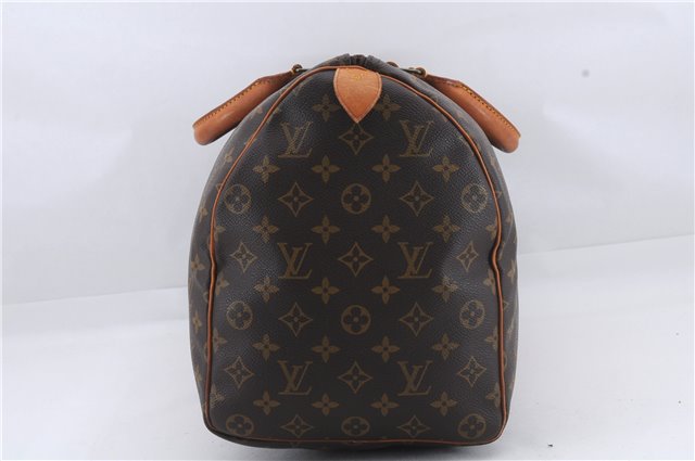 Authentic Louis Vuitton Monogram Keepall 45 Travel Boston Bag M41428 LV 8858D