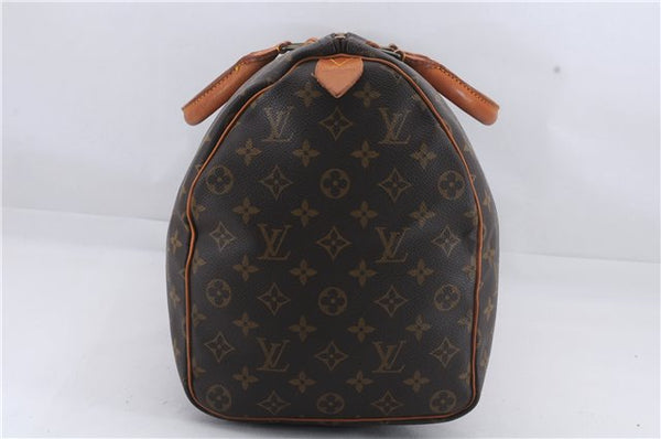 Authentic Louis Vuitton Monogram Keepall 45 Travel Boston Bag M41428 LV 8858D