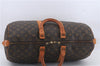 Authentic Louis Vuitton Monogram Keepall 45 Travel Boston Bag M41428 LV 8858D