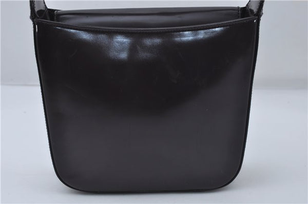 Authentic GUCCI Vintage Shoulder Hand Bag Purse Enamel Purple 8859D