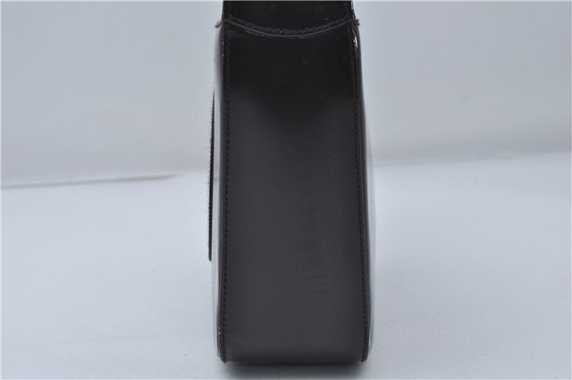 Authentic GUCCI Vintage Shoulder Hand Bag Purse Enamel Purple 8859D