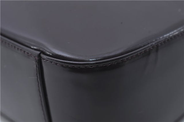 Authentic GUCCI Vintage Shoulder Hand Bag Purse Enamel Purple 8859D