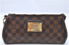 Authentic Louis Vuitton Damier Eva Accessories Pouch Hand Bag N55213 LV 8860B