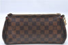 Authentic Louis Vuitton Damier Eva Accessories Pouch Hand Bag N55213 LV 8860B