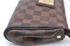Authentic Louis Vuitton Damier Eva Accessories Pouch Hand Bag N55213 LV 8860B