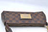 Authentic Louis Vuitton Damier Eva Accessories Pouch Hand Bag N55213 LV 8860B
