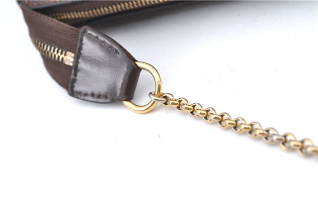 Authentic Louis Vuitton Damier Eva Accessories Pouch Hand Bag N55213 LV 8860B