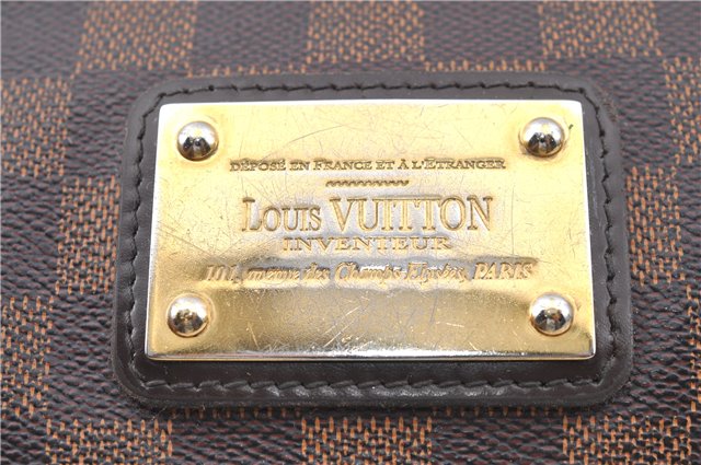 Authentic Louis Vuitton Damier Eva Accessories Pouch Hand Bag N55213 LV 8860B