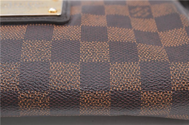 Authentic Louis Vuitton Damier Eva Accessories Pouch Hand Bag N55213 LV 8860B