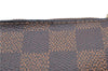 Authentic Louis Vuitton Damier Eva Accessories Pouch Hand Bag N55213 LV 8860B