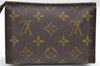 Auth Louis Vuitton Monogram Poche Toilette 15 Cosmetics Pouch M47546 LV 8860D