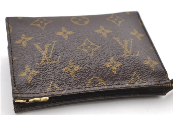 Auth Louis Vuitton Monogram Poche Toilette 15 Cosmetics Pouch M47546 LV 8860D