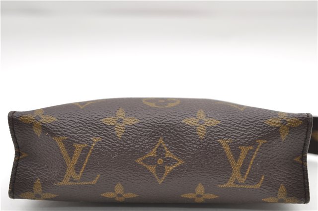 Auth Louis Vuitton Monogram Poche Toilette 15 Cosmetics Pouch M47546 LV 8860D