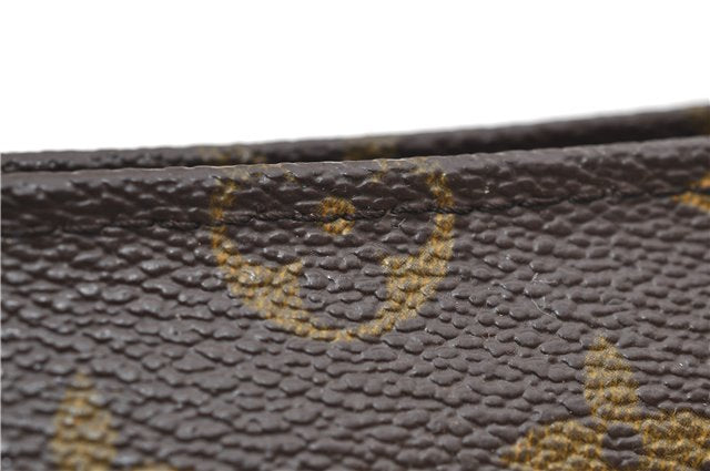 Auth Louis Vuitton Monogram Poche Toilette 15 Cosmetics Pouch M47546 LV 8860D