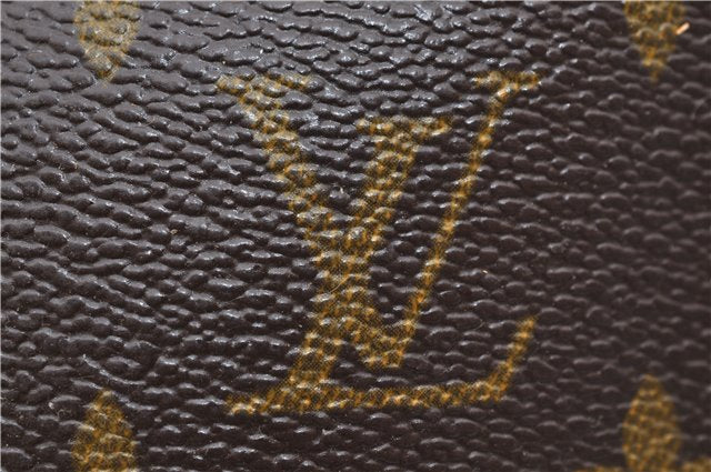 Auth Louis Vuitton Monogram Poche Toilette 15 Cosmetics Pouch M47546 LV 8860D