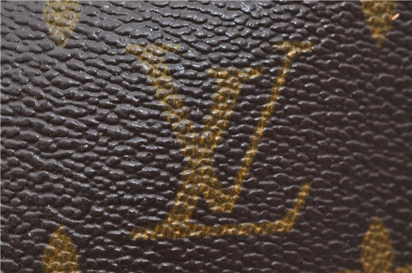 Auth Louis Vuitton Monogram Poche Toilette 15 Cosmetics Pouch M47546 LV 8860D