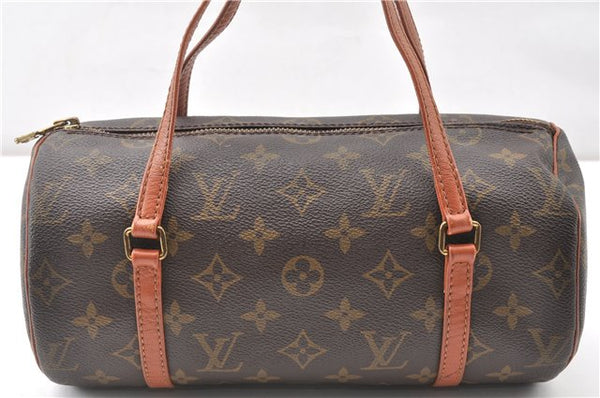 Authentic Louis Vuitton Monogram Papillon 26 Hand Bag Old Model LV 8860F