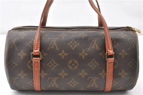 Authentic Louis Vuitton Monogram Papillon 26 Hand Bag Old Model LV 8860F