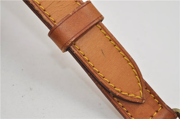 Authentic Louis Vuitton Leather Shoulder Strap Beige 36.2-42.9" LV 8861D