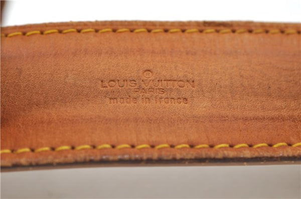 Authentic Louis Vuitton Leather Shoulder Strap Beige 36.2-42.9" LV 8861D