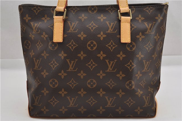 Authentic Louis Vuitton Monogram Cabas Piano Shoulder Tote Bag M51148 LV 8863F