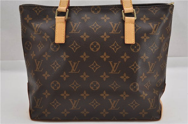 Authentic Louis Vuitton Monogram Cabas Piano Shoulder Tote Bag M51148 LV 8863F