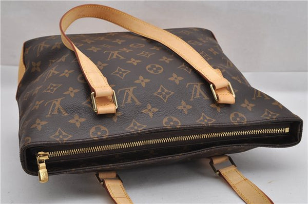 Authentic Louis Vuitton Monogram Cabas Piano Shoulder Tote Bag M51148 LV 8863F