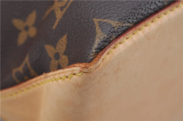 Authentic Louis Vuitton Monogram Cabas Piano Shoulder Tote Bag M51148 LV 8863F