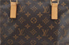 Authentic Louis Vuitton Monogram Cabas Piano Shoulder Tote Bag M51148 LV 8863F