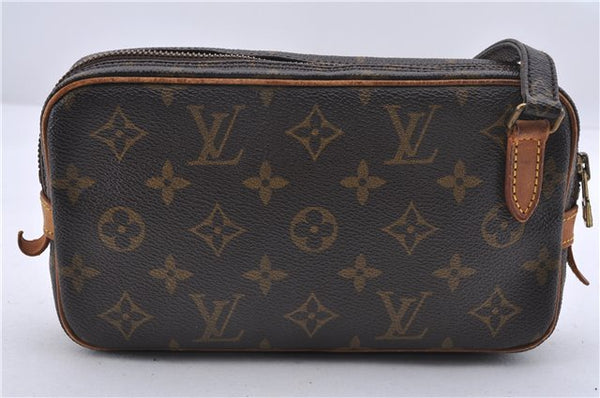 Auth Louis Vuitton Monogram Marly Bandouliere Shoulder Cross Bag M51828 LV 8866C