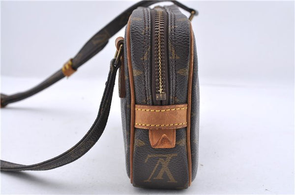 Auth Louis Vuitton Monogram Marly Bandouliere Shoulder Cross Bag M51828 LV 8866C