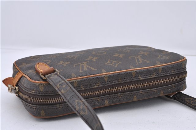 Auth Louis Vuitton Monogram Marly Bandouliere Shoulder Cross Bag M51828 LV 8866C