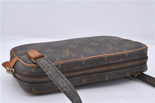 Auth Louis Vuitton Monogram Marly Bandouliere Shoulder Cross Bag M51828 LV 8866C