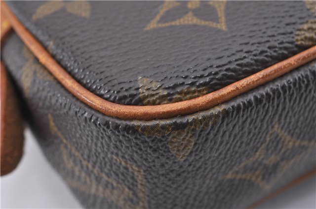 Auth Louis Vuitton Monogram Marly Bandouliere Shoulder Cross Bag M51828 LV 8866C