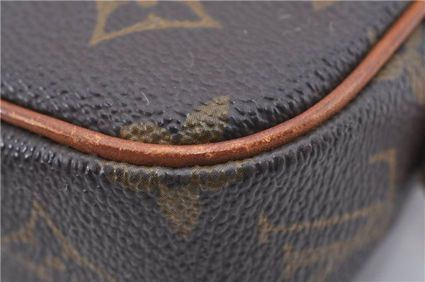 Auth Louis Vuitton Monogram Marly Bandouliere Shoulder Cross Bag M51828 LV 8866C