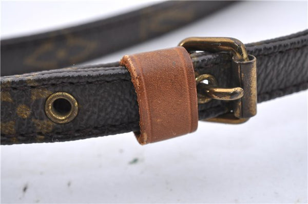 Auth Louis Vuitton Monogram Marly Bandouliere Shoulder Cross Bag M51828 LV 8866C