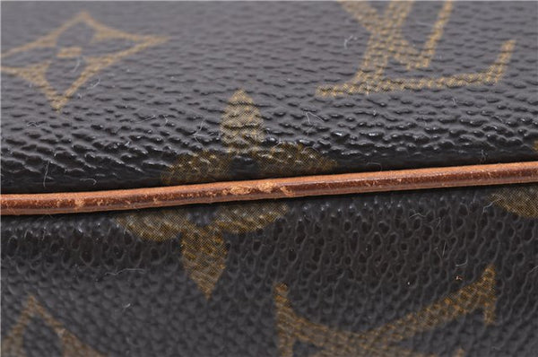 Auth Louis Vuitton Monogram Marly Bandouliere Shoulder Cross Bag M51828 LV 8866C