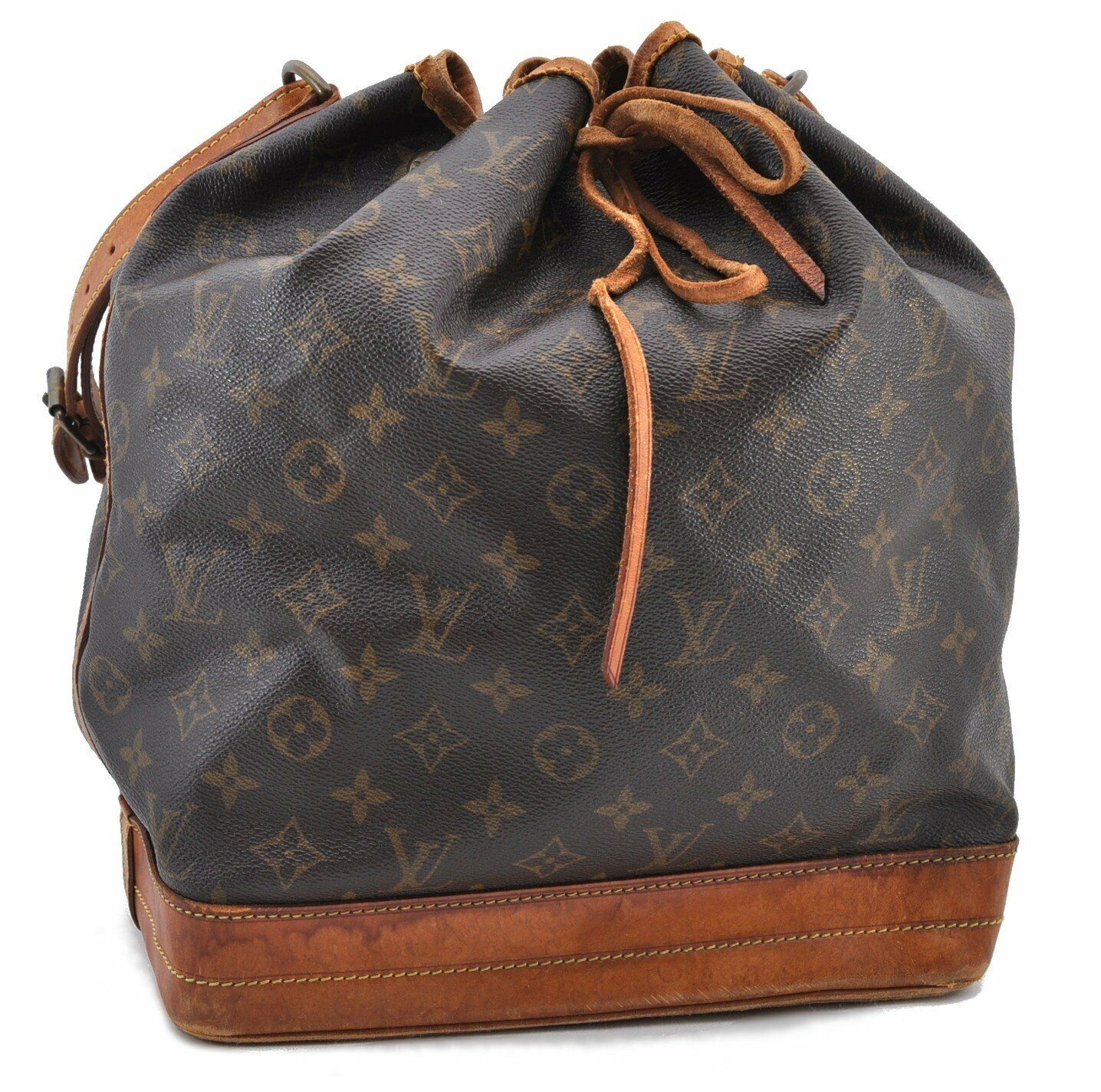 Authentic LOUIS VUITTON Monogram Noe Shoulder Bag M42224 LV 8867A