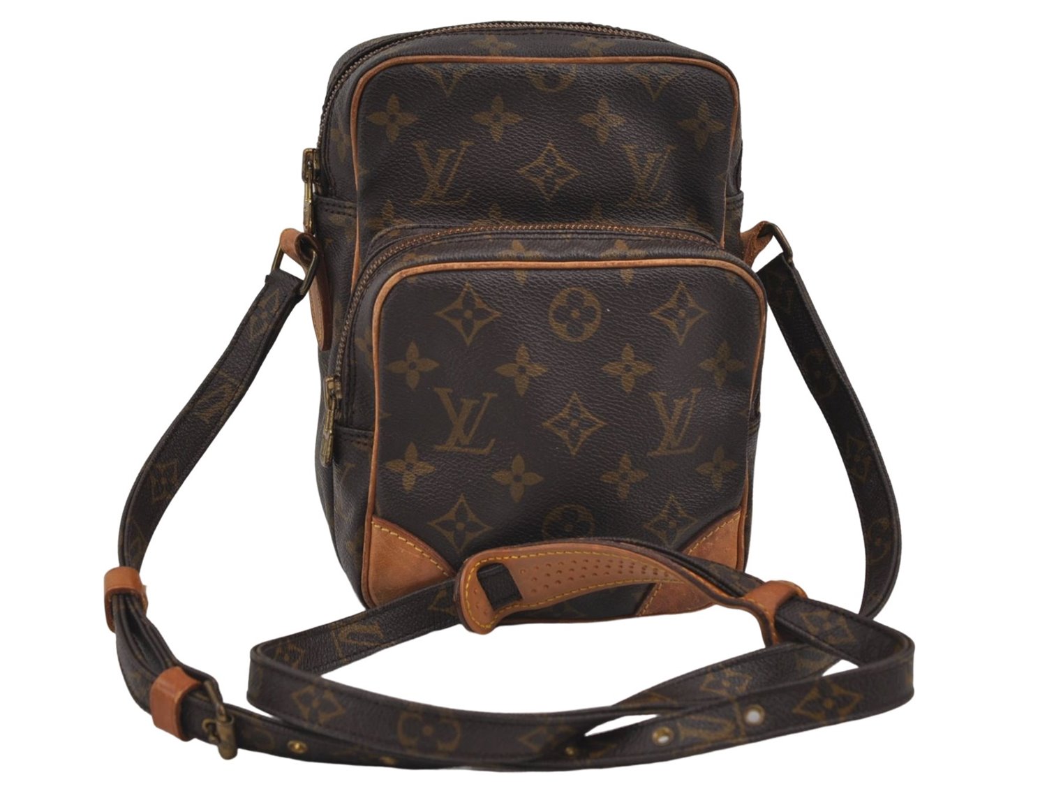 Authentic Louis Vuitton Monogram Amazone Shoulder Cross Body Bag M45236 LV 8867D