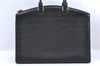 Authentic Louis Vuitton Epi Riviera Hand Bag Black M48182 LV 8870C