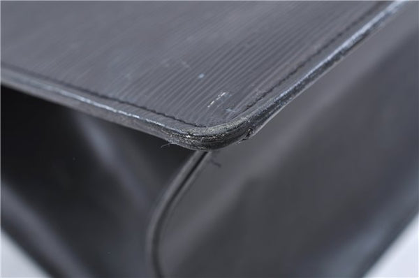 Authentic Louis Vuitton Epi Riviera Hand Bag Black M48182 LV 8870C