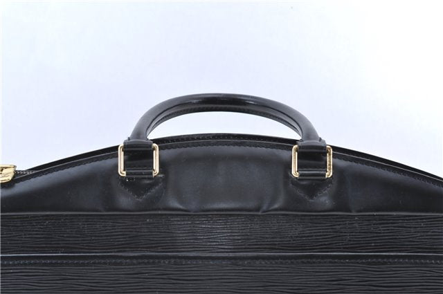 Authentic Louis Vuitton Epi Riviera Hand Bag Black M48182 LV 8870C