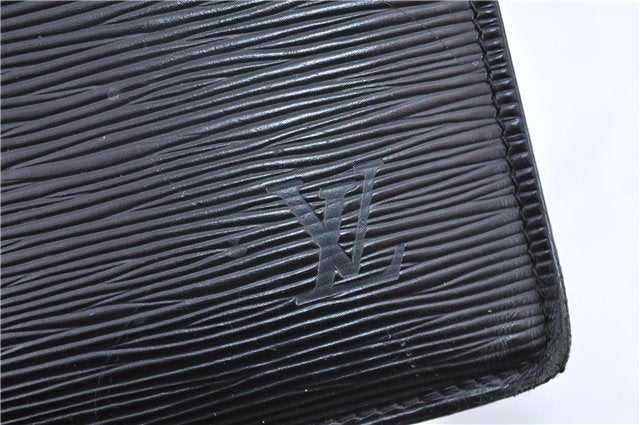 Authentic Louis Vuitton Epi Riviera Hand Bag Black M48182 LV 8870C