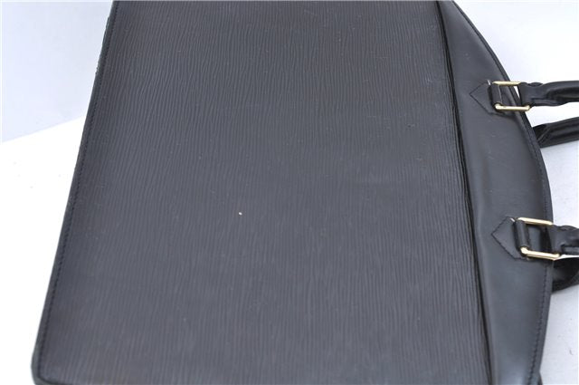 Authentic Louis Vuitton Epi Riviera Hand Bag Black M48182 LV 8870C