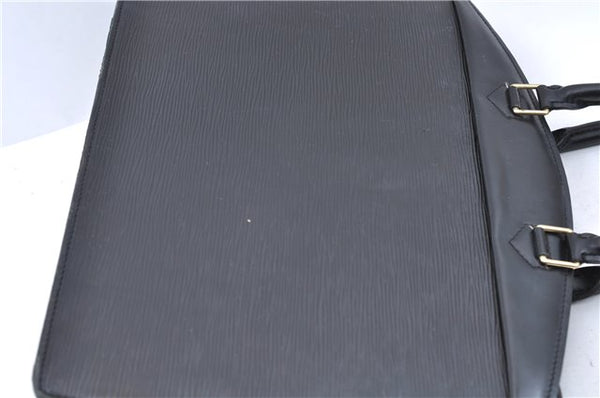 Authentic Louis Vuitton Epi Riviera Hand Bag Black M48182 LV 8870C