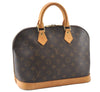 Authentic Louis Vuitton Monogram Alma Hand Bag Purse M51130 LV 8871F