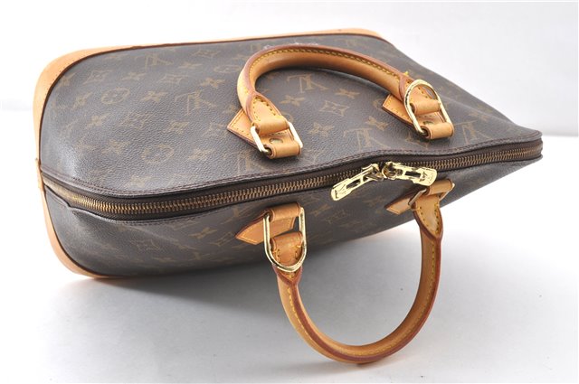Authentic Louis Vuitton Monogram Alma Hand Bag Purse M51130 LV 8871F