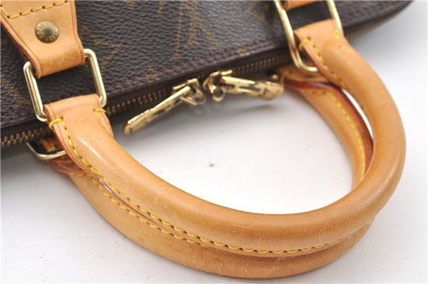 Authentic Louis Vuitton Monogram Alma Hand Bag Purse M51130 LV 8871F