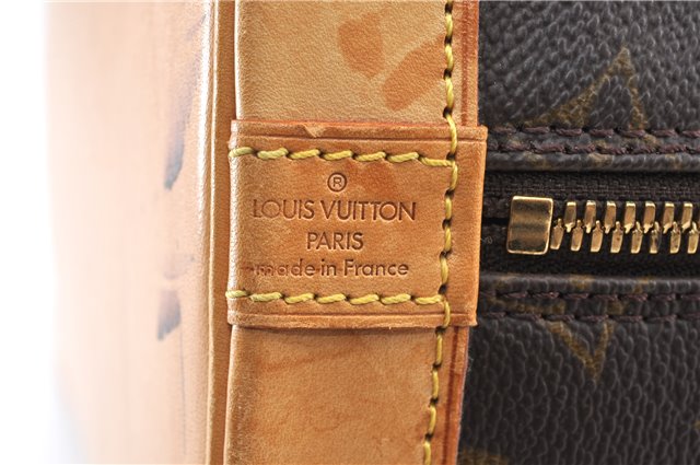 Authentic Louis Vuitton Monogram Alma Hand Bag Purse M51130 LV 8871F